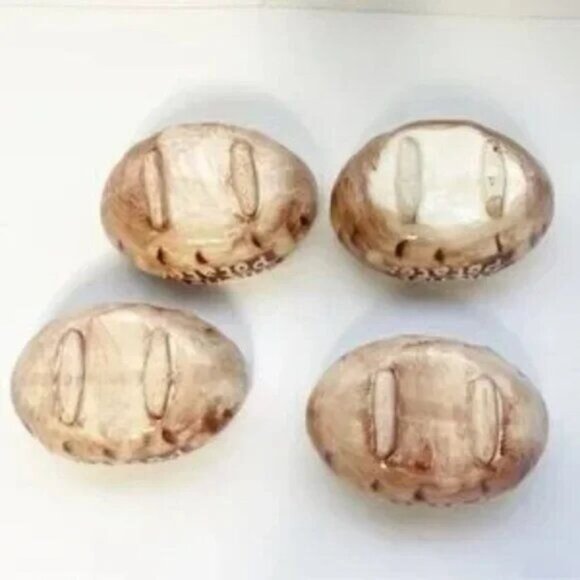 Vintage Set of 4 The Hot Potato! California Art Pottery Bowls Bill Finnegan 1975 - Picture 5 of 5